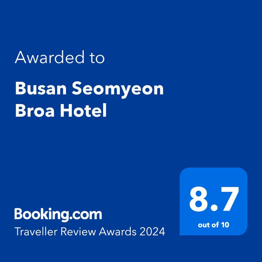 Busan Seomyeon Broa Hotel Ngoại thất bức ảnh