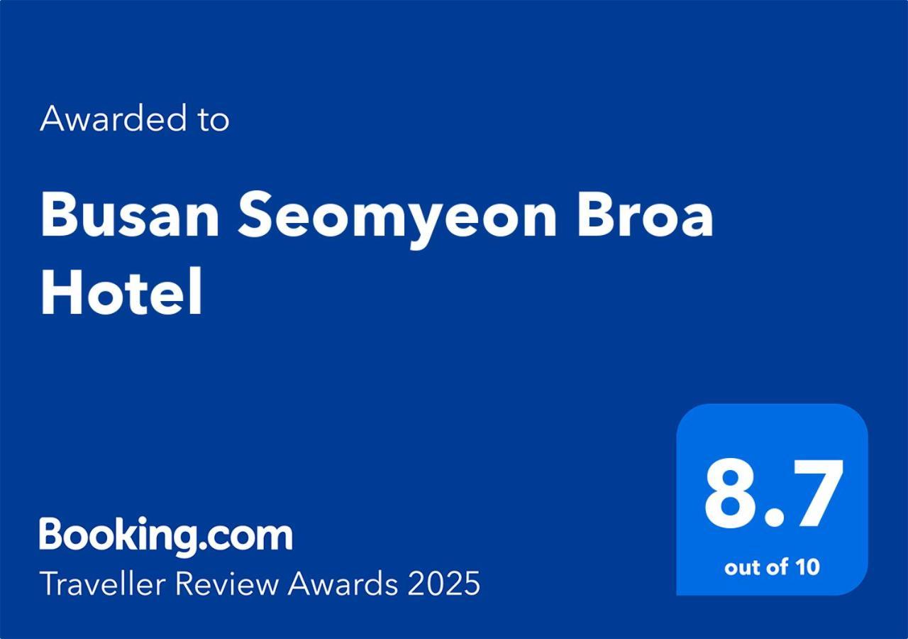 Busan Seomyeon Broa Hotel Ngoại thất bức ảnh